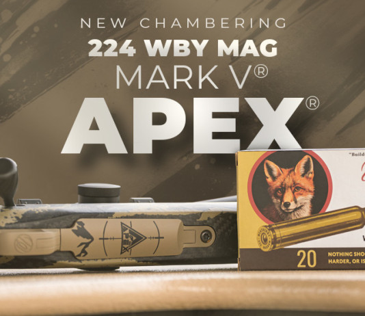La Weatherby Mark V Apex in .224 Weatherby magnum La Weatherby Mark V Apex in .224 Weatherby magnum